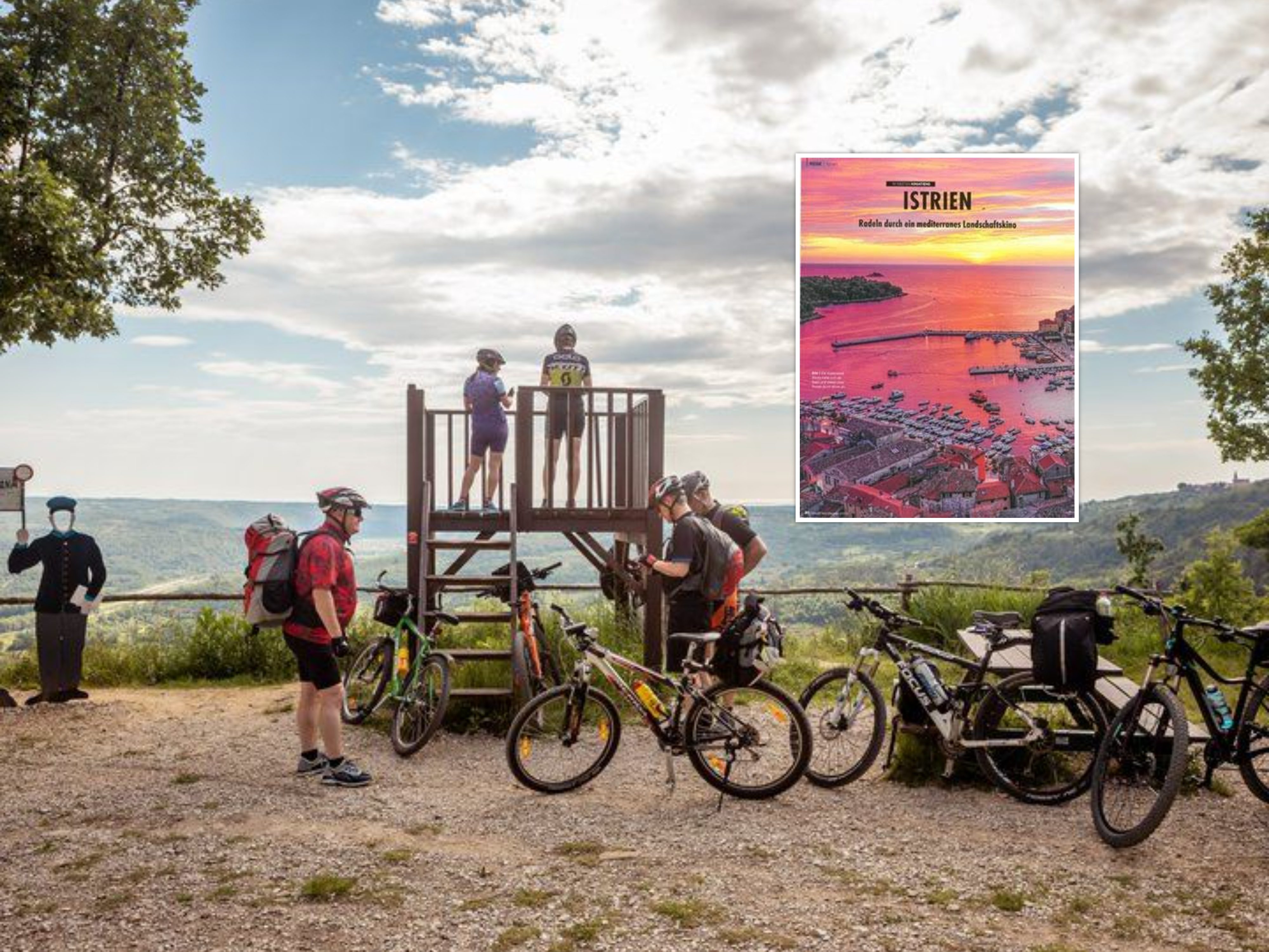 U poznatom časopisu Bike & Travel objavljen veliki specijal o Istri 'BICIKLIZAM KROZ MEDITERANSKO PEJZAŽNO KINO'